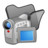 Folder black videos Icon